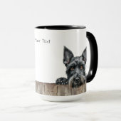 Géant Schnauzer Chien Mug (Devant droit)