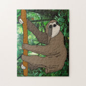 Géant Sloth Jungle Design Jigsaw Puzzle (Vertical)