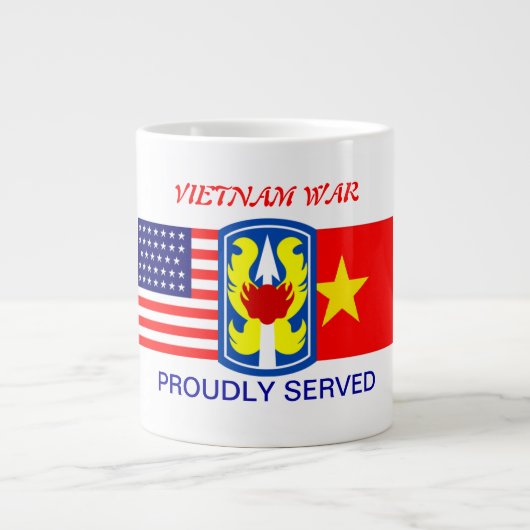 Géante 199TH TASSE du VIETNAM de BRIGADE D'INFANTERIE (Devant)