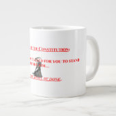 Géante 20 onces. La tasse de café avec des usurpateurs (Devant droit)
