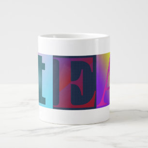 Géante 20 onces. Tasse de thé
