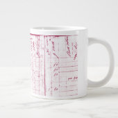 Géante Chéri. John Adams, 2ème président, 20oz. Tasse (Droite)