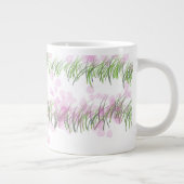 Géante Conception verte spéciale de tasse de Zazzle (Droite)