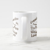 Géante Élixir de tasse de café de la vie (Dos)