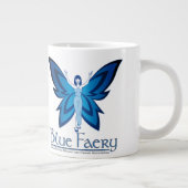 Géante Faery bleu tasse d'éléphant de 20 onces (Droite)