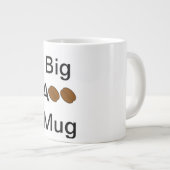 Géante Grand A ** Tasse tasse de 20 onces (Devant droit)