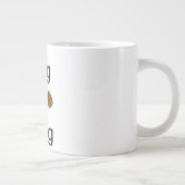 Géante Grand A ** Tasse tasse de 20 onces (Droite)