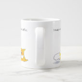 Géante Je peux avoir besoin de plus de tasse de corgi de (Dos)