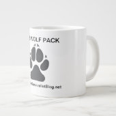 Géante La tasse de café de meute de loups (Devant droit)