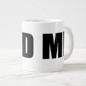 Géante Oxygentees m'alimentent la tasse enorme (Devant droit)
