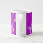 Géante Tasse à café Fbattement-Byes (violet) (Dos)