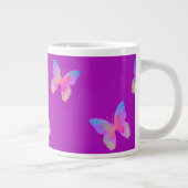 Géante Tasse à café Fbattement-Byes (violet) (Droite)