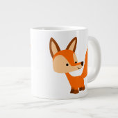 Géante Tasse amicale mignonne d'éléphant de Fox de bande (Devant droit)