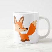Géante Tasse amicale mignonne d'éléphant de Fox de bande (Droite)