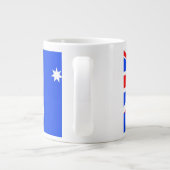 Géante Tasse australienne de spécialité de drapeau (Dos)