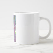 Géante Tasse colorée de perroquet d'eclectus (Droite)