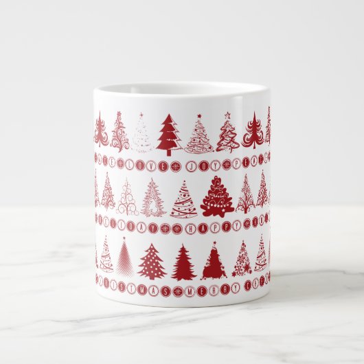 Géante Tasse d'arbre de Noël (Devant)