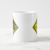 Géante Tasse de café de Cthulhu de précaution (Devant)