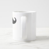 Géante Tasse de café de moustache (Dos)