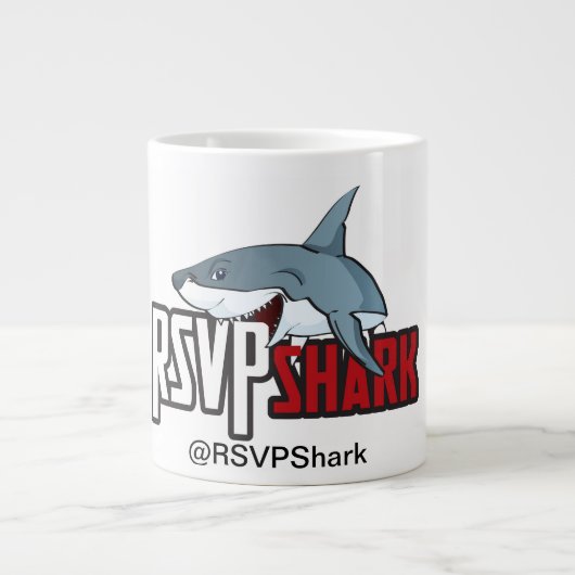 Géante Tasse de café de RSVPShark (Devant)
