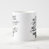 Géante Tasse de citation d'abracadabra (Devant)