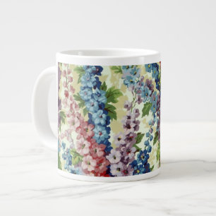 Géante Tasse de delphinium de tissu de Philip Jacobs