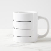 Géante Tasse de dunette (Droite)