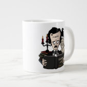 Géante Tasse de "Edgar Allan Poe" (Devant droit)