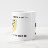Géante Tasse de Luftwaffe Jagdbombergeschwader 33 (Devant)