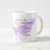 Géante Tasse de papillon de Graitude (Devant droit)