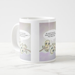 Géante Tasse de pensée après-coup