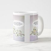 Géante Tasse de pensée après-coup (Devant droit)