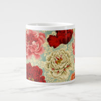 Tasse de "pivoine de brocard" de tissu de Philip