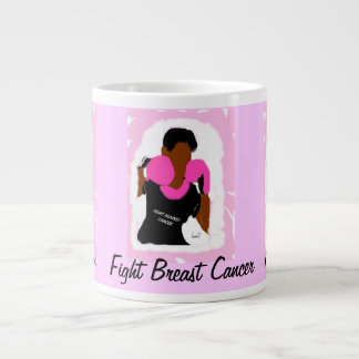 Géante Tasse de spécialité   de cancer du sein de combat