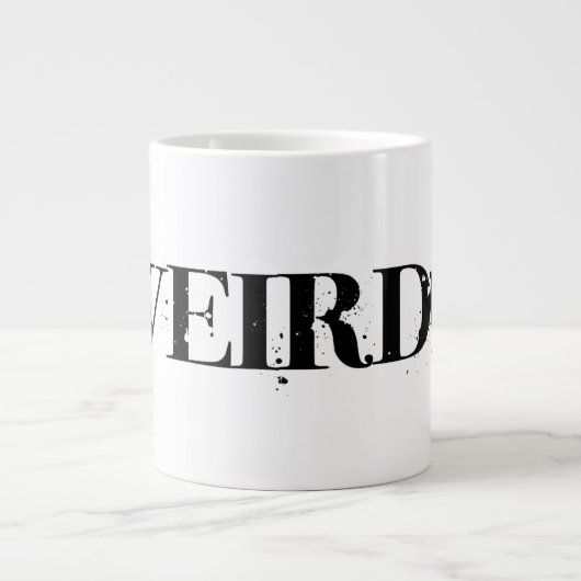 Géante tasse de weirdo (Devant)