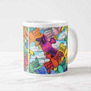 Géante Tasse d'éléphant d'embouteillage