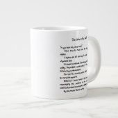 Géante Tasse d'éléphant d'histoire de chat (Devant droit)