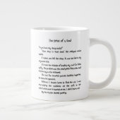 Géante Tasse d'éléphant d'histoire de chat (Droite)