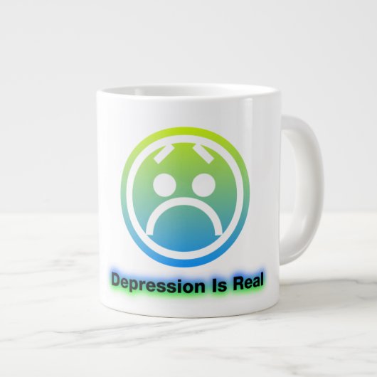 Géante Tasse Depression Jumbo (Devant droit)