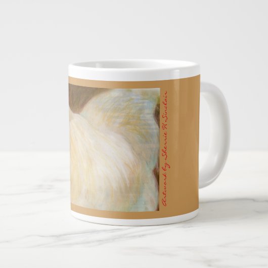 Géante Tasse enorme de poulet (Devant droit)