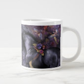 Géante Tasse enorme de spécialité de licorne de rose de (Droite)