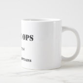 Géante Tasse spéciale de femme d'Ops (Droite)