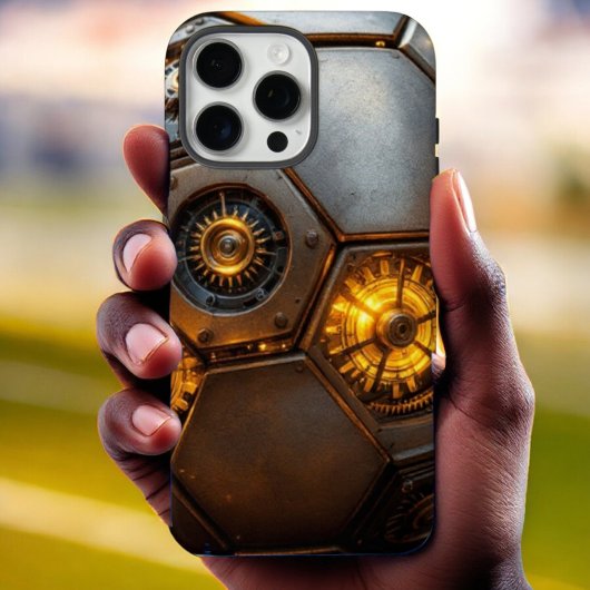 Gear ball Guardian: Steampunk Case-Mate iPhone Case