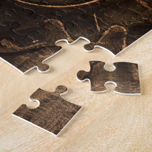Gear Changer - Steampunk Gears & Cogs Legpuzzel (Zijkant)
