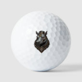 Gear Driven Giant: The Steampunk Hippo Golfballen (Voorkant)