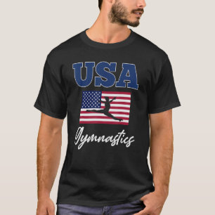 Gear Gymnast Gymnastics Usa Ame T-shirt