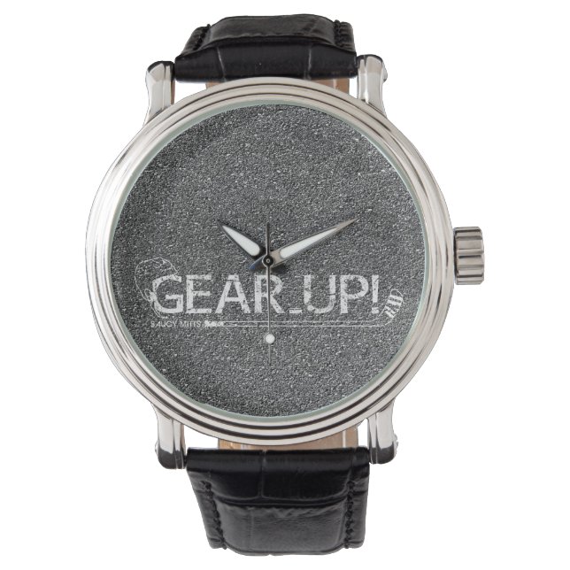 Gear Up Hockey Horloge (Voorkant)