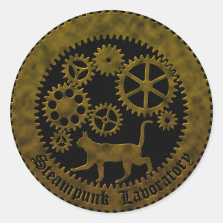 gearcat2 ronde sticker