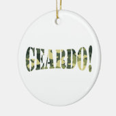 GEARDO! CAMO/CAMOUFLAGE KERAMISCH ORNAMENT (Links)