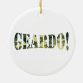 GEARDO! CAMO/CAMOUFLAGE KERAMISCH ORNAMENT (Achterkant)